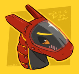 anthro blush close-up dialogue looking_at_viewer male red_body simple_background solo text moodytail anthro_heat vertex_(heat) synth_(vader-san) 2026 digital_media_(artwork) hi_res