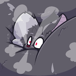 air_from_butt air_from_mouth air_inflation black_body black_fur fur hyper hyper_inflation immobile inflation red_eyes exoticcrystal exotic_krystal bat mammal 1:1 2025 bust_portrait icon portrait