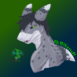 anthro gradient_background male shark_fin simple_background solo bikendi fish marine shark 1:1 bust_portrait digital_drawing_(artwork) digital_media_(artwork) hi_res portrait shaded soft_shading