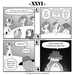 1:1 applejack_(mlp) clothing comic dialogue english_text equid equine female feral fluttershy_(mlp) friendship_is_magic gradient_background group hasbro hat headgear headwear hi_res horn horse looking_at_another mammal mane_six_(mlp) meme monochrome my_little_pony mythological_creature mythological_equine mythology pinkie_pie_(mlp) pony rainbow_dash_(mlp) rarity_(mlp) simple_background talking_feral text twilight_sparkle_(mlp) unicorn url vavacung winged_unicorn wings