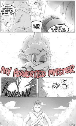 anthro clothed clothing detailed_background dialogue duo femboy male outside pupils smile speech_bubble tail text topwear shoutingisfun nintendo pokemon generation_5_pokemon human mammal pokemon_(species) scrafty absurd_res english_text hi_res