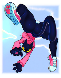 4_fingers anthro big_breasts big_butt black_body black_eyes black_fur black_tail border bottomless bottomless_anthro bottomless_female breasts butt butt_focus camel_toe claws clothed clothing cloud detailed_background female finger_claws fingers footwear fur genitals glistening glistening_butt green_pupils heart_symbol hoodie logo long_tail looking_at_viewer midair mouthless outside pink_clothing pink_footwear pink_hoodie pink_shoes pink_topwear pupils pussy_tape shirt shoes sky skyscape slit_pupils solo tail tape text thick_thighs topwear upside_down vulva white_border wide_hips yellow_sclera 69blackcat69 olive_(69blackcat69) domestic_cat felid feline felis mammal 2025 absurd_res artist_logo artist_name colored digital_drawing_(artwork) digital_media_(artwork) full-length_portrait hi_res portrait shaded signature