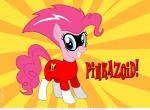 blue_eyes bodysuit clothing female feral fur grin hair mask parody pink_body pink_fur pink_hair quadruped skinsuit smile solo tail tight_clothing kinkyturtle freakazoid! friendship_is_magic hasbro my_little_pony freakazoid pinkie_pie_(mlp) earth_pony equid equine horse mammal pony 2011