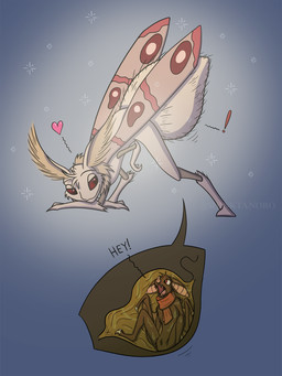 abdomen_vore abdominal_bulge anthro arthropod_abdomen arthropod_abdomen_vore insect_wings inside_stomach male male/male organs scarf sparkles stomach unusual_vore vore wings shinktanoro arro arthropod bat fairy insect lepidopteran mammal moth 3:4 hi_res