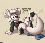 4_ears anthro bottomless bottomless_anthro bottomless_male bottoms_down bottomwear bottomwear_aside bottomwear_down brown_eyes clothed clothed/nude clothes_falling_off clothing clothing_around_legs clothing_around_one_leg clothing_aside digitigrade eyewear featureless_crotch fur glasses hanging_underwear jacket lying male multi_ear no_pants_club no_underwear nude null on_side orange_clothing orange_shirt orange_topwear pants pants_aside pants_off pants_on_floor pantsless pantsless_anthro partially_clothed pose removing_underwear shirt simple_background solo suggestive suggestive_bottomwear tail taking_off_pants toony topwear underwear underwear_around_legs underwear_around_one_leg underwear_aside underwear_down underwear_on_legs undressing white_body white_fur white_tail sloppywulf elliott_(zeyzell) zeyzell zeyzell_fox absurd_res digital_drawing_(artwork) digital_media_(artwork) hi_res
