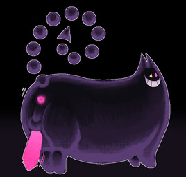 animal_genitalia anus balls butt feline_genitalia feral genitals grin heterochromia male overweight overweight_feral penile_spines penis presenting presenting_hindquarters smile spade_tail tail youtubepoopbirthday deltarune undertale_(series) friend_(deltarune) cheshire_cat_(species) domestic_cat felid feline felis mammal