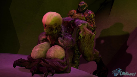 ambiguous_penetration armor ass_up big_breasts big_butt bouncing_breasts bouncing_butt breasts butt clothed clothed/nude clothed_human clothed_male clothed_sex clothing crossed_arms digitigrade doggystyle duo eyeless fangs featureless_breasts female female_humanoid female_penetrated from_behind_position glistening glistening_body headgear hell helmet huge_breasts huge_butt human_on_humanoid human_penetrating human_penetrating_humanoid humanoid_penetrated interspecies larger_female larger_humanoid male male/female male_human male_penetrating male_penetrating_female not_furry nude nude_female nude_humanoid open_mouth penetration sex size_difference smaller_human smaller_male teeth teratophilia thick_thighs wide_hips conditional_dnp dasharky3d doom_(series) id_software microsoft doom_slayer demon demon_humanoid hell_knight human humanoid mammal 16:9 3d_(artwork) 3d_animation animated digital_media_(artwork) hi_res short_playtime sound source_filmmaker_(artwork) video widescreen
