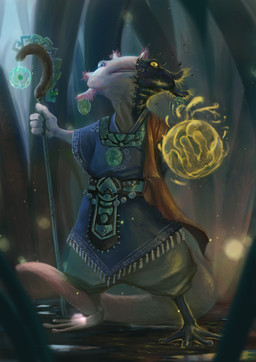 4_fingers 4_toes anthro barefoot black_body black_skin blue_clothing blue_eyes blue_shirt blue_sky blue_topwear blue_tunic bottomwear clothed clothed_anthro clothed_male clothing ear_piercing feet fingers fully_clothed fully_clothed_anthro fully_clothed_male green_bottomwear green_clothing green_shorts heterochromia holding_object holding_staff light long_tail looking_at_viewer magic magic_user male male_anthro open_mouth piercing pink_body pink_skin pink_tail plant shedding_skin shirt shorts sky solo staff standing tail toes topwear tree tunic yellow_eyes michele_marchionne amphibian axolotl marine mole_salamander salamander 2020 absurd_res colored digital_media_(artwork) digital_painting_(artwork) english_description full-length_portrait hi_res lighting painting_(artwork) portrait shaded