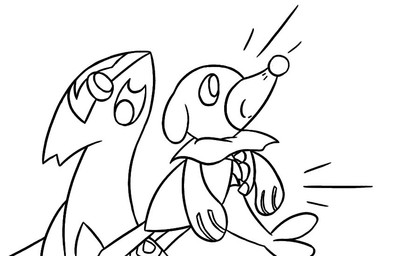 ambiguous_gender claws duo feral fish_tail holding_another markings open_mouth open_smile smile motherlatias nintendo pokemon generation_3_pokemon generation_7_pokemon latias legendary_pokemon pokemon_(species) popplio 2019 black_and_white monochrome