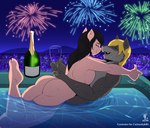 anthro black_hair black_nose blissful blonde_hair breasts butt celebration champagne_bottle champagne_glass city cityscape container cup curled_tail drinking_glass duo ear_piercing eyes_closed female fireworks fur glass glass_container glass_cup grey_body grey_fur hair happy holidays hot_tub hug interspecies intimate love male male/female night nude nuzzling open_mouth open_smile outside partially_submerged passionate piercing pink_body predator/prey romantic romantic_couple skinny_dipping smile swimming_pool tail teeth water wet wet_body wet_fur wet_skin denlusty new_year ricci_(curiousitykills) canid canine canis domestic_pig mammal suid suine sus_(pig) wolf 2020 signature