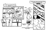 a.v.i.a.n. absurd_res afuckingcamel-zenge-art_(artist) alien anthro artificial_intelligence avian avian_(starbound) bird black_and_white clothed clothing comic crasberry dialogue digital_creature english_text fan_character female hi_res hylotl kenta_(afuckingcamel) male monochrome planet spacecraft starbound text vehicle