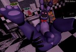 anthro anus balls bow_tie butt fingers genitals looking_at_viewer machine male nude penis raised_leg solo nsg_editor five_nights_at_freddy's five_nights_at_freddy's_2 scottgames withered_bonnie_(fnaf) animatronic lagomorph leporid mammal rabbit robot 2023 3d_(artwork) digital_media_(artwork) source_filmmaker_(artwork)