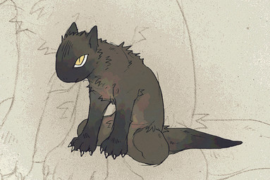 ambiguous_feral ambiguous_gender brown_body brown_fur feral fur simple_background sitting solo tan_background yellow_eyes strawgoatcult gulonine mammal marten mink mustelid musteline sable_(marten) true_musteline 2026 full-length_portrait portrait