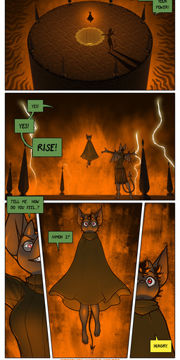 anthro dialogue duo female male text james_howard patreon aamon_2_(james_howard) aamonsmom_(james_howard) bat demon mammal absurd_res comic english_text hi_res url