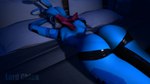 anthro bed big_butt bow_tie butt female furniture lying machine sleeping solo thick_thighs lordchica_(artist) five_nights_at_freddy's five_nights_at_freddy's_2 scottgames toy_bonnie_(fnaf) toy_bonnie_(psychojohn2) animatronic lagomorph leporid mammal rabbit robot 16:9 3d_(artwork) 4k absurd_res digital_media_(artwork) hi_res widescreen