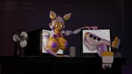 anthro big_breasts breasts condom electronics feet female implied_oral looking_at_viewer machine monitor nipples nude open_mouth paws sexual_barrier_device simple_background solo text tongue tongue_out porkingmane five_nights_at_freddy's five_nights_at_freddy's_world scottgames lolbit_(fnaf) animatronic canid canine fox mammal robot 1:1 2025 3d_(artwork) absurd_res digital_media_(artwork) english_text hi_res