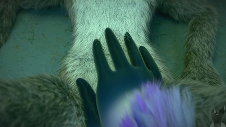 5_fingers anthro anthro_fingering_anthro anthro_on_anthro black_body blue_eyes blue_mask bodily_fluids ejaculation female female/female female_fingering_female fingering fingers flat_chested fur genital_fluids genitals glowing glowing_body glowing_eyes glowing_fur glowing_markings grey_body grey_fur hand_on_belly interspecies larger_anthro larger_female looking_pleasured lying markings multicolored_body multicolored_fur multiple_angles nipples no_pupils on_back orgasm penetration pink_nose pink_vulva pupils purple_body purple_eyes purple_fur shaking size_difference smaller_anthro smaller_female smaller_fingered sound_effects spread_legs spreading teal_body teal_fur teal_markings teal_nipples trembling two_tone_body two_tone_fur vaginal vaginal_fingering vaginal_fluids vaginal_orgasm vaginal_penetration vaginal_squirting vulva white_body white_fur sound_warning twitchyanimation hakya11_(modeler) disney league_of_legends riot_games tencent zootopia judy_hopps kindred_(lol) lamb_(lol) bovid caprine lagomorph leporid mammal rabbit sheep 16:9 2025 3d_(artwork) 3d_animation animated crossover digital_media_(artwork) hi_res huge_filesize long_playtime sound voice_acted webm widescreen