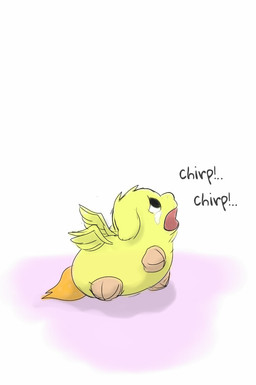 ambiguous_feral ambiguous_gender amputee animal_noises bodily_fluids chirping crying disability feathered_wings feathers feral fur looking_up monotone_body monotone_fur open_mouth orange_tail quadruple_amputee sad side_view simple_background solo tail tears wings yellow_body yellow_fur young young_ambiguous young_feral carpdime fluffy_pony mythology equid equine fluffy_pony_(species) mammal mythological_creature mythological_equine pegasus digital_media_(artwork) shaded