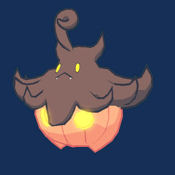 :< ahoge ambiguous_gender animated_gif armless bioluminescence biped blinking fangs featureless_crotch featureless_feet feet floating food front_view frown fruit fur glowing grey_body grey_fur hair light not_furry orange_body outline plant pumpkin shadow simple_background solo teeth transparent_background vertical_bar_eyes yellow_eyes wunkolo nintendo pokemon elemental_creature flora_fauna food_creature generation_6_pokemon living_fruit pokemon_(species) pumpkaboo waddling_head 1:1 2015 3d_(artwork) 3d_animation aliasing alpha_channel animated digital_media_(artwork) full-length_portrait lighting loop low_res portrait short_playtime