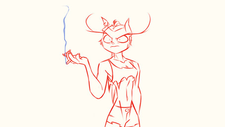 anthro blood blood_on_face blood_on_hand bodily_fluids bottomwear cigarette cigarette_smoke clenched_teeth clothed clothing eyes_closed female fur hair holding_cigarette holding_object pain pan plate simple_background smoke solo standing teeth tomboy topwear white_background wounded fluttershythekind mythology madeline_gevaudan canid canine mammal mythological_canine mythological_creature werecanid werecanine werecreature werewolf 16:9 animated animated_gif digital_media_(artwork) short_playtime sketch widescreen