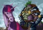 2012 abstract_background amazing armor beefster09 bit_gag bridle dragon duo equine female feral friendship_is_magic gag hair horn horse male mammal my_little_pony outside purple_hair quizzicalkisses saddle scalie spike_(mlp) twilight_sparkle_(mlp) unicorn
Rating: Safe
Score: 27
User: skykid
Date: October 02, 2012