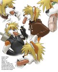 <3 anthro black_nose blonde_hair blue_eyes canine cigarette clothing cloud_strife cock_growth cock_tongue condom cosplay costume coy_(character) cum cum_drip cum_on_chin cum_on_face cum_on_lips cum_on_penis cum_on_tongue dripping english_text erection fox fur gideon green_eyes hair half-closed_eyes half-erect half_flaccid humanoid_penis looking_down male mammal multi-colored_body orange_fur pawpads paws penis plain_background profile shirt short_hair smoking solo spiky_hair sword text tongue tongue_out weapon wearing_condom white_background white_fur
Rating: Explicit
Score: 3
User: msc
Date: June 08, 2007