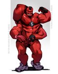 4_arms alien arts_of_indiego balls ben_10 cartoon_network genitals hi_res humanoid male multi_arm multi_limb muscular muscular_humanoid muscular_male nipples penis red_body red_skin solo tetramand
