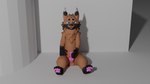 animal_genitalia animal_penis anthro canine_genitalia canine_penis genitals male masturbation ozzy_(ozzyfur) penis simple_background solo vrchat_model taidum 16:9 3d_(artwork) digital_media_(artwork) hi_res widescreen