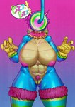 abs anthro big_breasts big_butt breasts butt claws corruption female fur genitals hair huge_breasts huge_butt mind_break mind_control multicolored_body multicolored_fur navel nipples pink_hair pink_pubes pubes pussy solo thick_thighs transformation wide_hips crabhorn deltarune undertale_(series) toriel werewire absurd_res digital_media_(artwork) hi_res