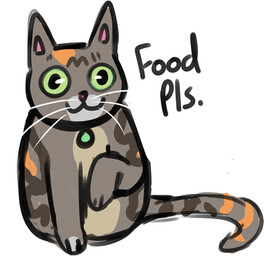 ambiguous_gender feral front_view glistening glistening_eyes green_eyes grey_body looking_at_viewer markings mouth_closed no_sclera simple_background sitting solo striped_body striped_markings striped_tail stripes tail tail_markings unsigned whiskers white_background swampjaws domestic_cat felid feline felis mammal full-length_portrait low_res portrait
