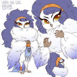 5_fingers absurd_res avian beak big_eyes bird blue_hair brown_beak clothing dress english_text eyelashes feathers female hair hairband hi_res humanoid_hands korujha legwear light_feathers long_hair messy_hair multiple_images nuclearwasabi owl pale_feathers ring solo tail_feathers talons text toe_ring white_feathers yellow_eyes yellow_pupils
Rating: Safe
Score: 3
User: AbiCordo
Date: March 18, 2019 5_fingers absurd_res avian beak big_eyes bird blue_hair brown_beak clothing dress english_text eyelashes feathers female hair hairband hi_res humanoid_hands korujha legwear light_feathers long_hair messy_hair multiple_images nuclearwasabi owl pale_feathers ring solo tail_feathers talons text toe_ring white_feathers yellow_eyes yellow_pupils
Rating: Safe
Score: 3
User: AbiCordo
Date: March 18, 2019