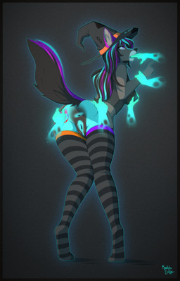anthro anus areola black_hair blue_body blue_fur blue_hair blue_highlights bodily_fluids bottomless breast_grab breasts butt butt_grab butt_tattoo clothed clothing corset disembodied_hand eyelashes female finger_fetish finger_in_mouth finger_play fingers fur genitals ghost_hand grey_body grey_fur group hair hand_on_breast hand_on_butt hands_everywhere hat headgear headwear highlights_(coloring) leg_tattoo legwear lingerie markings multicolored_body multicolored_fur multicolored_hair nipples open_mouth perineum purple_body purple_eyes purple_fur purple_hair purple_highlights rear_view sharp_teeth simple_background skimpy solo_focus spread_anus spread_butt spread_vulva spreading sweat tattoo tattoo_on_thigh teeth thigh_highs thigh_tattoo tongue tongue_out topwear translucent translucent_clothing vulva white_body white_fur witch_hat wrist_grab marblesoda haiko_frostypaws canid canine canis mammal wolf 2020 digital_media_(artwork) hi_res shaded