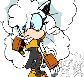 alternate_costume anthro blue_eyes breasts chest_tuft clothing clothing_swap duo eyelashes female female_anthro fingerless_gloves footwear fur gloves handwear horn shoes tuft white_body white_fur cosmicseternity idw_publishing sega sonic_the_hedgehog_(comics) sonic_the_hedgehog_(idw) sonic_the_hedgehog_(series) lanolin_the_sheep_(sonic) tangle_the_lemur bovid caprine lemur mammal primate ring-tailed_lemur sheep strepsirrhine 2025 hi_res