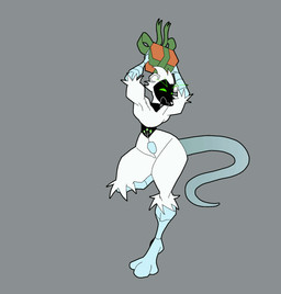 ambiguous_gender artificial_intelligence box container dancing fur gift green_eyes happy long_tail machine mechanical_arm mechanical_leg screen screen_face small_waist solo tail thick_thighs white_body white_fur itstoma4 mechazostrodon eulipotyphlan mammal megazostrodon robot shrew animated hi_res short_playtime