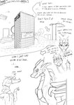 apartment billboard building city claws clothed clothed_feral clothing dialogue duo eyewear feral freckles futuristic goggles hoodie horn male mane modern_architecture profanity scar scarf skyscraper text topwear wings dragonsponies mythology azra_windsweeper dragon mythological_creature mythological_scalie scalie absurd_res comic english_text hi_res monochrome sketch sketch_page