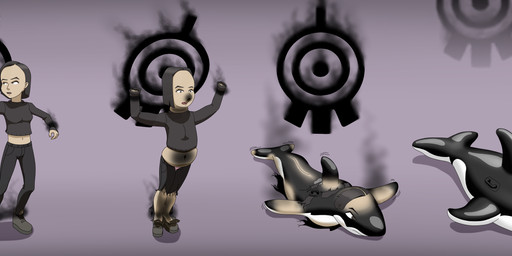 ambiguous_gender black_boots black_bottomwear black_clothing black_eyes black_footwear black_hair black_pants black_shirt black_topwear boots bottomwear clothing duo female footwear gradient_background hair inflatable_transformation long_sleeve_shirt midriff navel open_mouth pants pool_toy pooltoy_transformation purple_background shirt shoes short_hair simple_background startled symbol topwear transformation donpretzel code_lyoko xana_(code_lyoko) yumi_ishiyama aquatic cetacean dolphin human inanimate_object mammal oceanic_dolphin orca toothed_whale 2018 absurd_res digital_drawing_(artwork) digital_media_(artwork) hi_res paint_tool_sai_(artwork) sequence