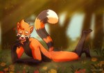 anthro bedroom_eyes butt detailed_background flower forest forest_background fur glare grin hair half-closed_eyes looking_at_viewer male multicolored_body multicolored_fur narrowed_eyes nature nature_background nude orange_body orange_eyes orange_fur outside plant seductive smile solo tail teeth tree two_tone_body two_tone_fur white_body white_fur solarlewds mars_(solarlewds) ailurid mammal red_panda digital_media_(artwork) hi_res