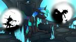 chair death despair furniture grief hair male memories sad sitting solo throne marsminer friendship_is_magic hasbro my_little_pony fan_character kryostasis_(oc) arthropod changeling 2016 digital_media_(artwork) hi_res