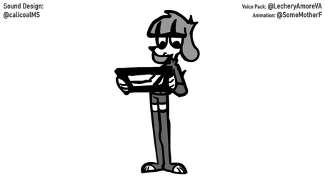 accident accidental_exposure angry anthro assisted_exposure bangs blush breasts clothing covering covering_self embarrassed feet female female_anthro flat_chested floppy_ears genitals legwear looking_at_viewer multicolored_body narrow_hips nipples simple_background slim snout solo stockings surprised sweater thin_calves thin_legs thin_thighs toeless_legwear toes toony topwear vulva white_background x-ray_view x-ray_vision somemf third-party_edit calicoalms_(editor) lecheryamoreva_(va) fifi_(somemf) canid canine canis domestic_dog mammal poodle 16:9 2d_animation animated frame_by_frame hi_res short_playtime sound sound_edit voice_acted webm widescreen