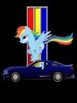 blue_body blue_feathers blue_fur car feathered_wings feathers female feral fur hair inside_car inside_vehicle logo logo_parody multicolored_hair multicolored_tail muscle_car purple_eyes rainbow_hair rainbow_tail simple_background solo tail transparent_background vehicle wings pedro992 friendship_is_magic hasbro my_little_pony mythology shelby_gt500 rainbow_dash_(mlp) equid equine mammal mythological_creature mythological_equine pegasus 2013 3:4 absurd_res alpha_channel digital_media_(artwork) hi_res