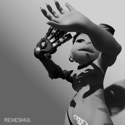 anthro clothed clothing collar ear_piercing ear_ring eyewear eyewear_on_head female goggles goggles_on_head gradient_background mechanical_arm open_mouth panties piercing pose ring_piercing shadow simple_background solo standing tail topless underwear womb_tattoo reheshul sharperit_(modeler) ratchet_and_clank shadow_hands_challenge sony_corporation sony_interactive_entertainment rivet_(ratchet_and_clank) lombax mammal 1:1 3d_(artwork) black_and_white digital_media_(artwork) hi_res meme monochrome pinup