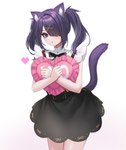 accessory alternative_fashion animal_ears bottomwear cat_tail clothing female hair hair_accessory hair_over_eye heart_pillow holding_object j-fashion jirai_kei long_nails miniskirt one_eye_obstructed pillow purple_eyes purple_hair skirt slim_female slim_humanoid solo suspenders twintails_(hairstyle) x_hair_accessory nemuaki needy_streamer_overload ame-chan animal_humanoid cat_humanoid felid felid_humanoid feline feline_humanoid humanoid mammal mammal_humanoid absurd_res hi_res portrait three-quarter_portrait