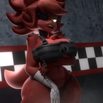 anthro big_breasts breasts chest_tuft clothing eye_patch eyewear female glowing glowing_eyes gold_(metal) gold_tooth machine panties pupils slit_pupils solo tail thick_thighs tuft underwear yellow_eyes sxftdmns five_nights_at_freddy's fredina's_nightclub scottgames foxy_(cally3d) foxy_(fnaf) animatronic bear mammal robot 1:1 3d_(artwork) digital_media_(artwork) hi_res