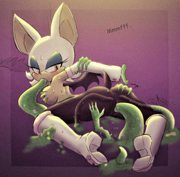 anthro breast_grab breasts butt butt_grab clothed clothing double_penetration female forced genitals half-closed_eyes hand_on_breast hand_on_butt narrowed_eyes oral oral_penetration penetration possession rape restrained sex solo tentacle_in_mouth tentacle_in_vagina tentacle_penetration tentacle_rape tentacle_sex tentacle_under_clothing tentacles topless torn_clothing vaginal vaginal_penetration vulva wings anonymous_artist tenshigarden third-party_edit sega sonic_the_hedgehog_(series) rouge_the_bat bat ghost mammal spirit color_edit colored hi_res