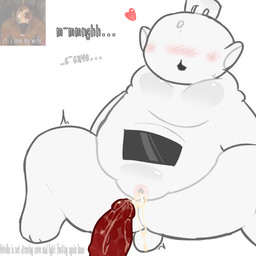 abdominal_bulge after_sex after_vaginal antennae_(anatomy) belly blush blush_lines bodily_fluids body_blush butt caveman chubby_cheeks cum cum_drip cum_in_vagina cum_inside cum_on_butt cum_on_penis dewlap_(anatomy) dripping duo female fur genital_fluids genitals hands_behind_back highlights_(coloring) leaking_cum leaking_vagina looking_pleasured male male/female overstimulation paws penis scut_tail shaking short_tail simple_background simple_coloring slightly_chubby slightly_chubby_female sweat sweatdrop tail thighs_spread trembling vulva vulva_blush white_body white_fur no.1cavetubbykisser aardman_animations flushed_away slendytubbies teletubbies background_character fan_character humanoid teletubby 1:1 absurd_res digital_media_(artwork) hi_res ibispaint_(artwork) sketch