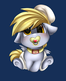 aged_down blonde_hair blush clean_diaper clothed clothed_feral clothing collar derp_eyes diaper diaper_only feathered_wings feathers female feral food hair hat headgear headwear heart_pacifier heart_print heart_symbol looking_at_viewer muffin neonate object_in_mouth pacifier pacifier_in_mouth simple_background sitting solo topless transparent_background wearing_diaper wings yellow_eyes young young_feral pridark friendship_is_magic hasbro my_little_pony mythology derpy_hooves_(mlp) equid equine mammal mythological_creature mythological_equine pegasus 2017 alpha_channel hi_res