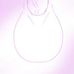 anthro balls big_balls big_penis cock_vore genitals huge_balls huge_penis male penile penis solo vore pinksyrup 1:1 2018 hi_res monochrome pink_and_white