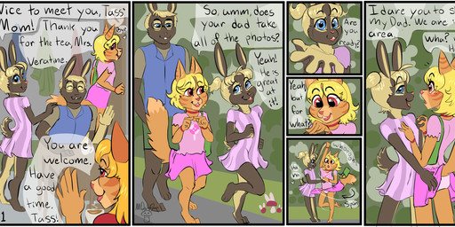 age_difference anthro arm_markings assisted_exposure biped blonde_hair bottomwear brown_body brown_fur buckteeth butt butt_grab clothed clothing countershade_torso countershading dialogue digitigrade dipstick_tail dress duo eyebrows eyewear female female/female fur glasses group hair hand_on_butt heart_symbol larger_female larger_male looking_at_another male markings medium_hair multicolored_body multicolored_fur neck_markings older_female older_male open_mouth open_smile orange_body orange_fur pigtails pink_bottomwear pink_clothing pink_dress pink_shirt pink_skirt pink_topwear red_nose ring_(marking) round_glasses shirt short_hair size_difference skirt smaller_female smile solo speech_bubble tail tail_markings tan_body tan_fur tan_hair tan_mark teeth text topwear trio twirling two_tone_body two_tone_fur walking wearing_glasses wrist_markings young young_anthro young_female younger_female mushbun pepper_(mushbun) tass_(mushbun) domestic_cat felid feline felis lagomorph leporid mammal rabbit 2024 absurd_res comic english_text hi_res daughter_(lore) father_(lore) father_and_child_(lore) father_and_daughter_(lore) mother_(lore) mother_and_child_(lore) mother_and_daughter_(lore) parent_(lore) parent_and_child_(lore) parent_and_daughter_(lore)