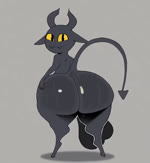 2023 2d_animation animated backsack balls big_balls big_butt black_eyes bouncing_balls butt demon frame_by_frame genitals grey_background grey_body horn huge_balls huge_butt humanoid hyper hyper_balls hyper_genitalia imp looking_at_viewer looking_back looking_back_at_viewer loop male no_sound not_furry nude rear_view short_playtime simple_background smile solo spade_tail sqoon standing tail thick_thighs webm wide_hips yellow_sclera