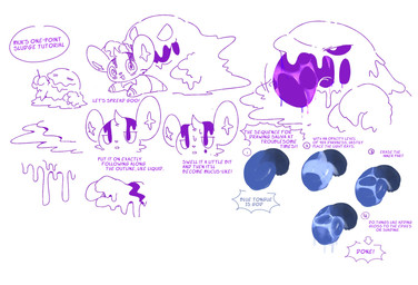 ambiguous_gender corruption duo goo-connected_lips text tongue winte nintendo pokemon felid feline generation_1_pokemon generation_4_pokemon goo_creature mammal muk pokemon_(species) shinx 2016 english_text hi_res